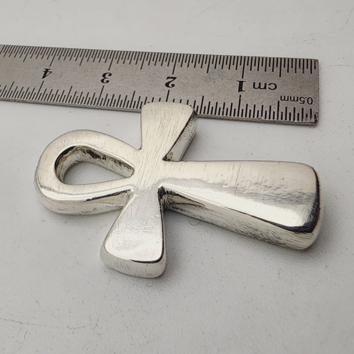 Silver Ankh Pendant