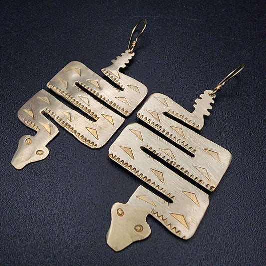 Rattlesnake Earrings