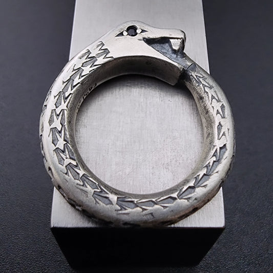 Ouroborus Amethyst Ring