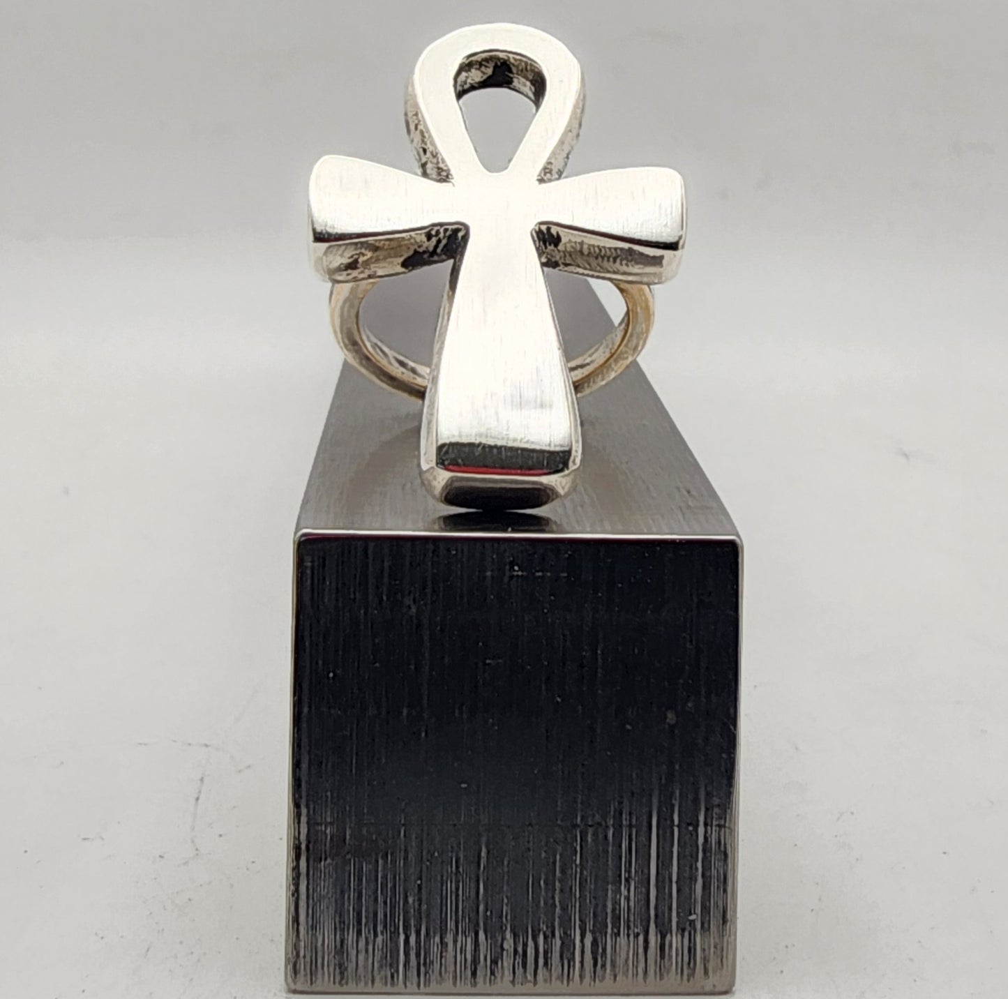 Silver Ankh Ring