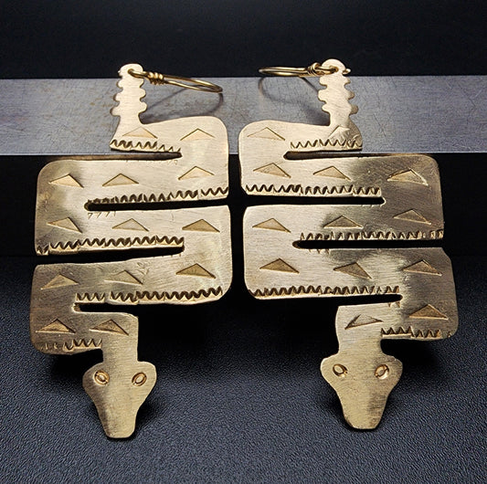 Rattlesnake Earrings
