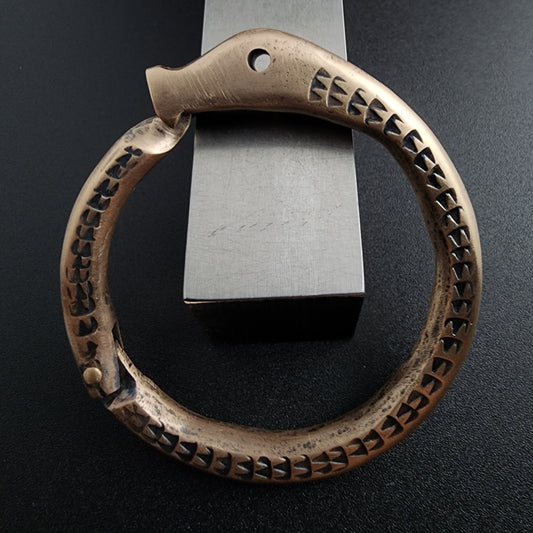 Bronze Ouroboros Carabiner