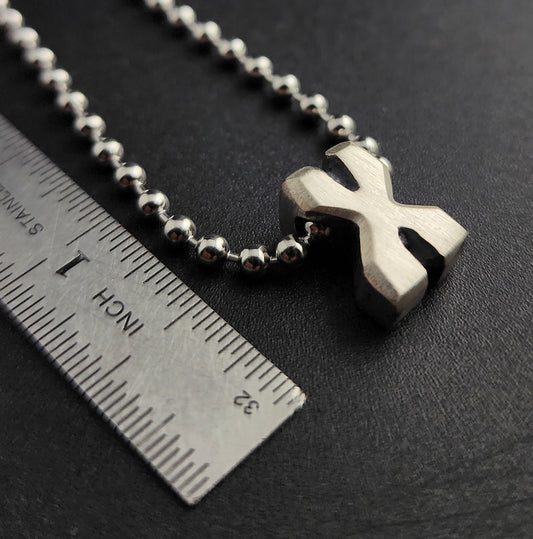 X (silver)