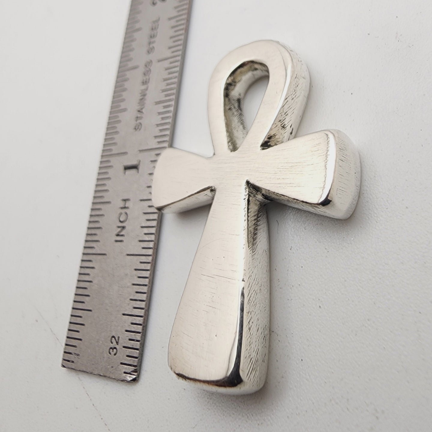 Silver Ankh Pendant