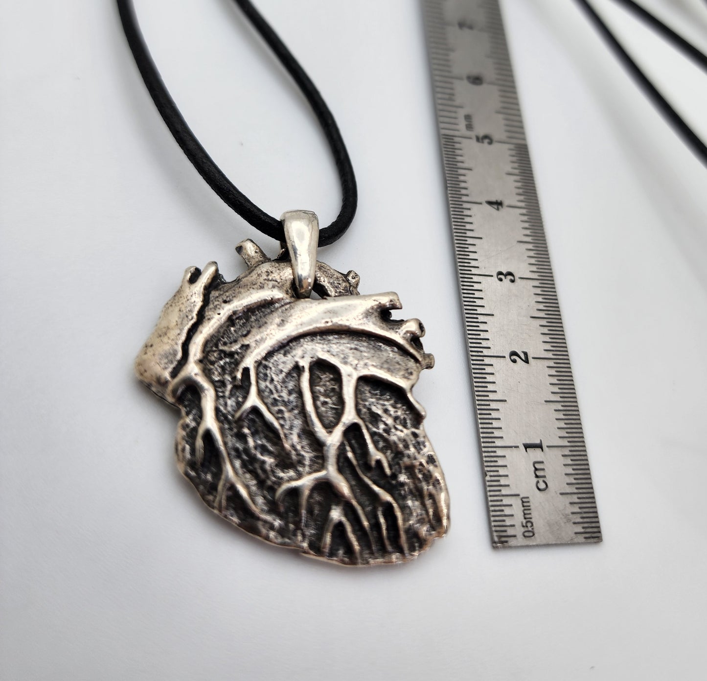 Anatomical Sacred Heart Pendant